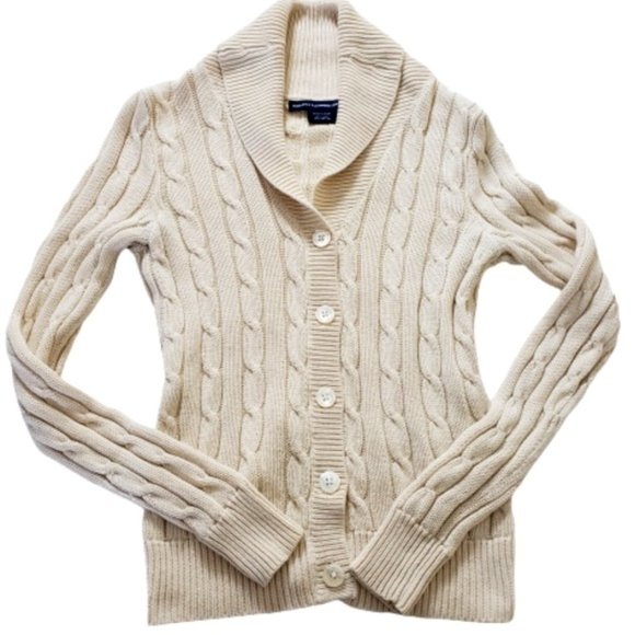 Ralph Lauren Other - Ralph Lauren Kids Linen Chunky Cable Knit Sweater